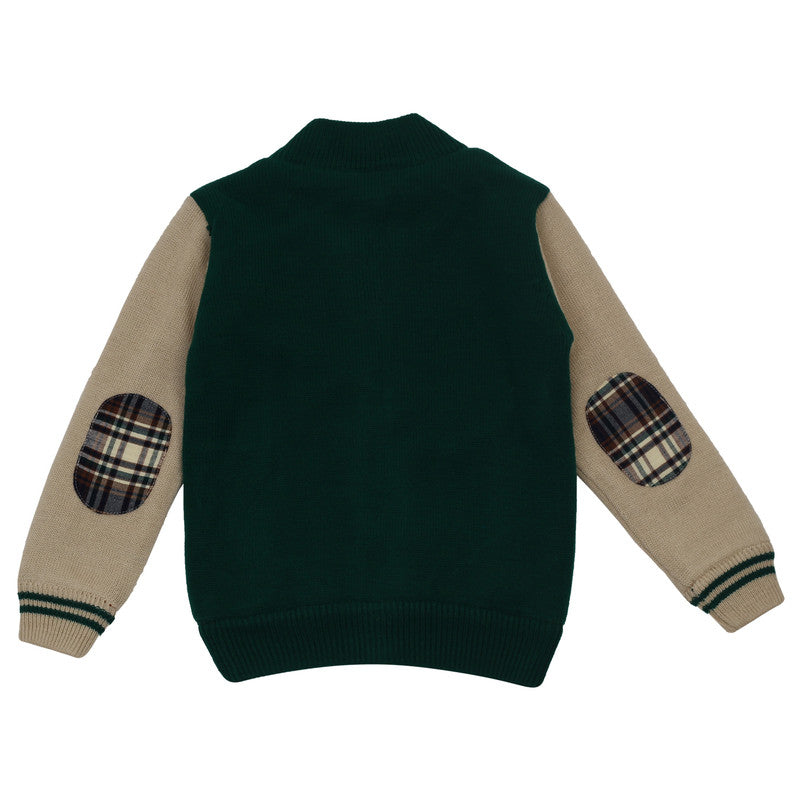Yellow Apple Boys' Sweater| Soft, Warm & Stylish Winter Wear for Kids
