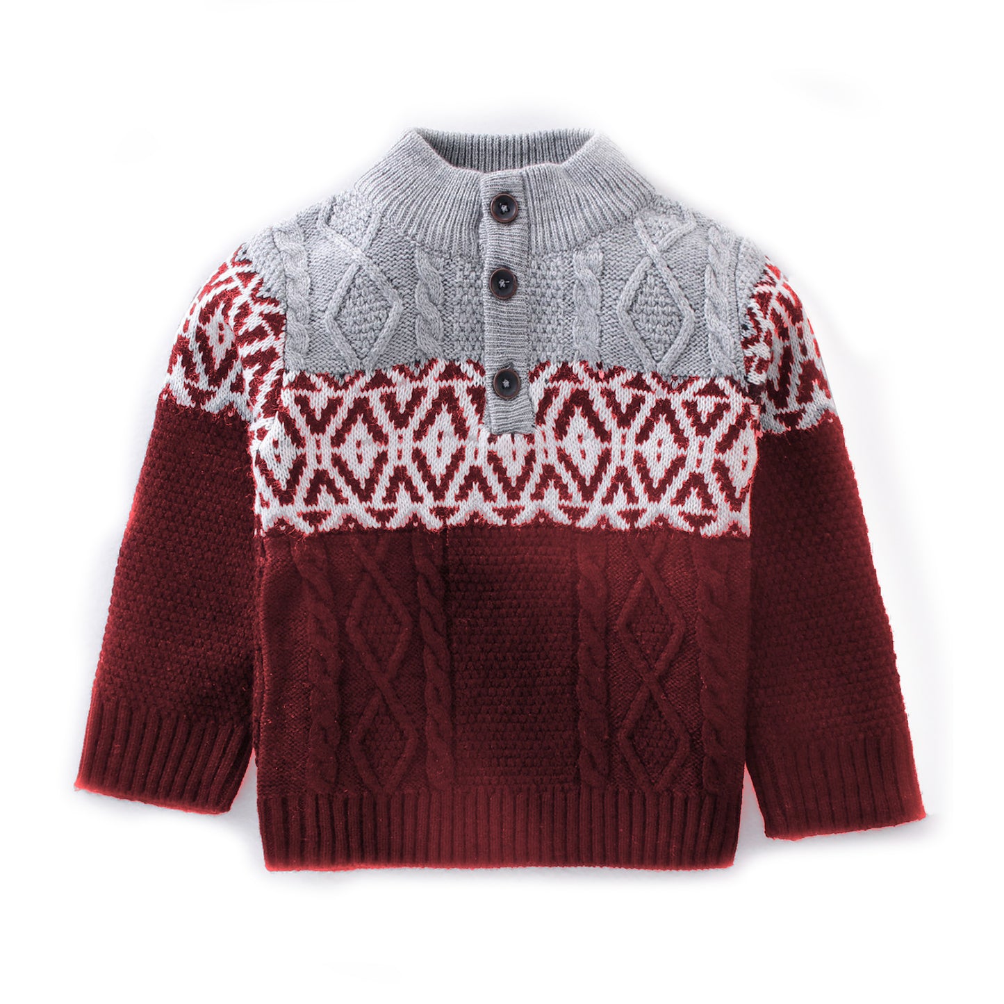 Kids Woolen Warm Sweater Full Sleeve for Boys