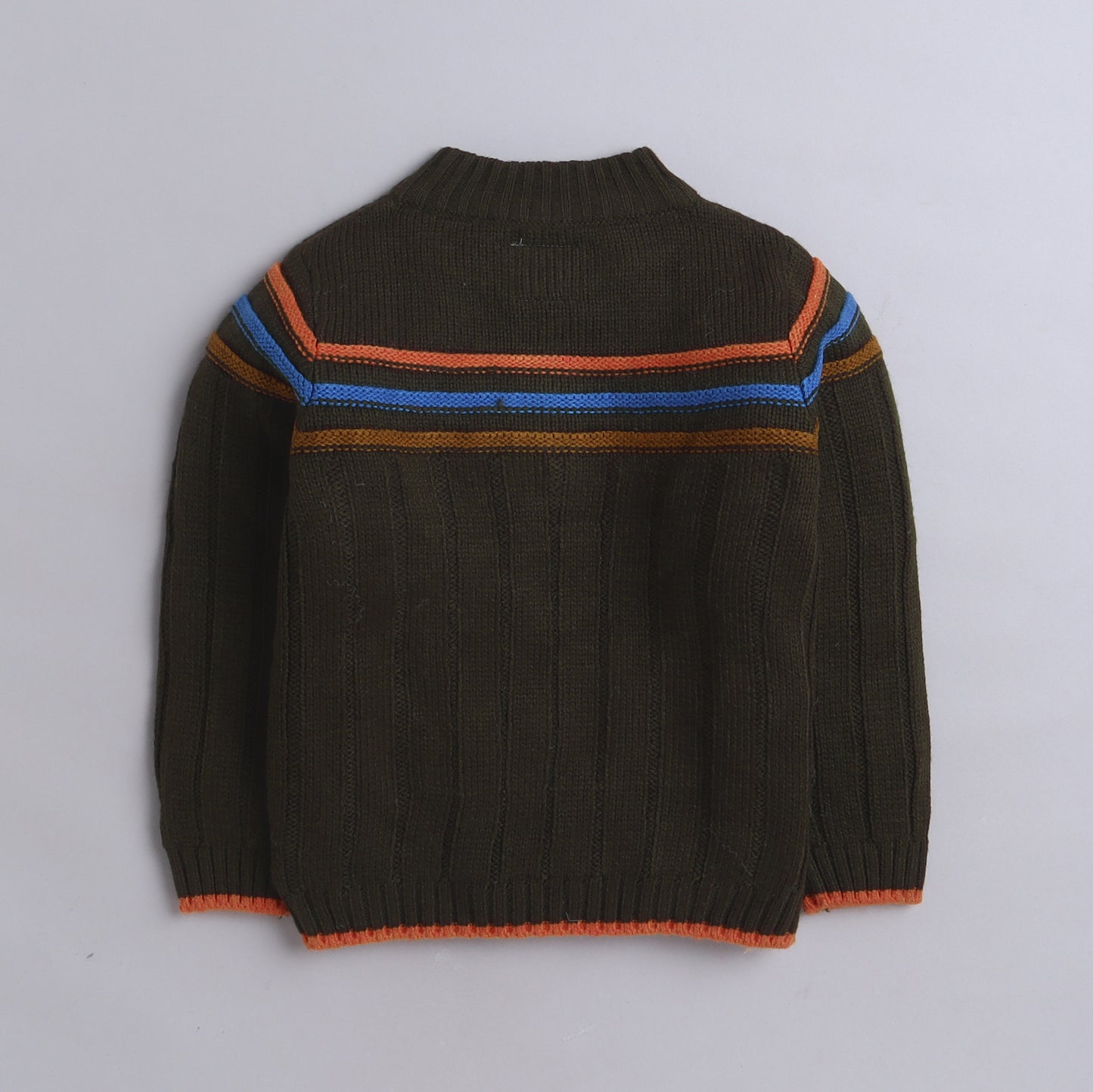 Yellow Apple-Warm Boys' Knit Sweater – Soft, Stylish & Comfortable Winter Wear