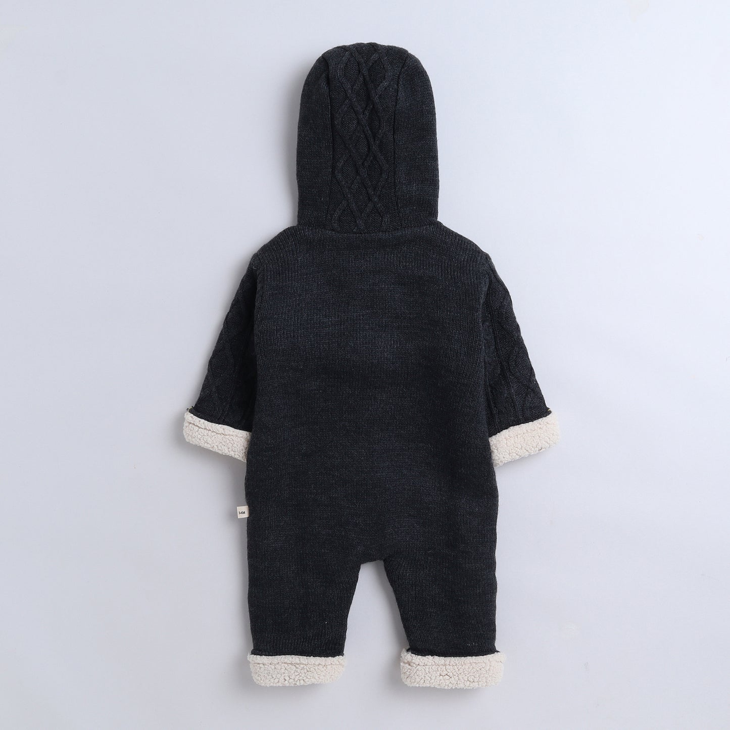 Yellow Apple Rompers/Hoodie/Sweater/Sleepsuits/Jumpsuit/Night Suits for Baby Boys & Girls, Infants, New Borns with Inner Fur Fleece