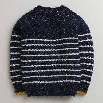 Kids Woolen Warm Sweater Full Sleeve with Round Neck for Boys