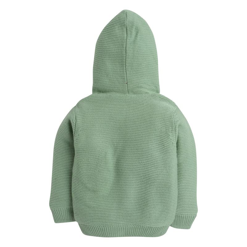 Kids Woolen Warm Hoody with Inner Fleece for Girls