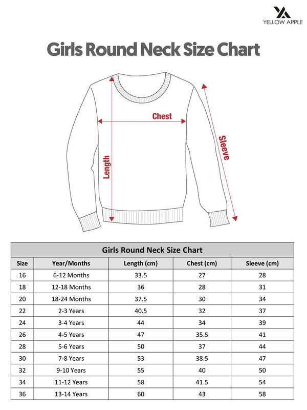 Beautiful Woolen Warm Sweater Full Sleeve for Girls