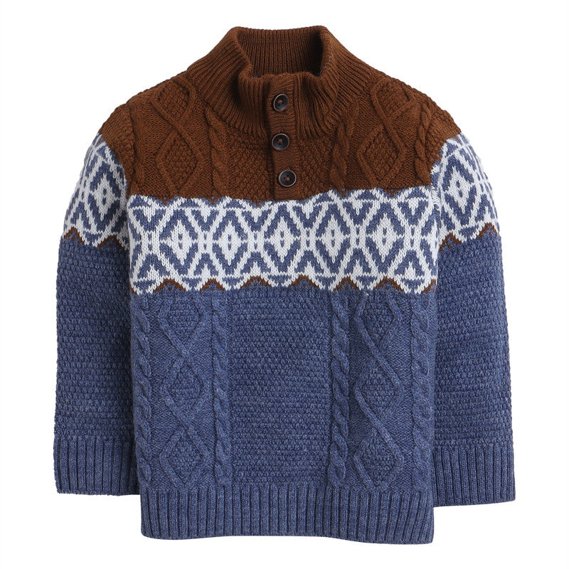 Kids Woolen Warm Sweater Full Sleeve for Boys