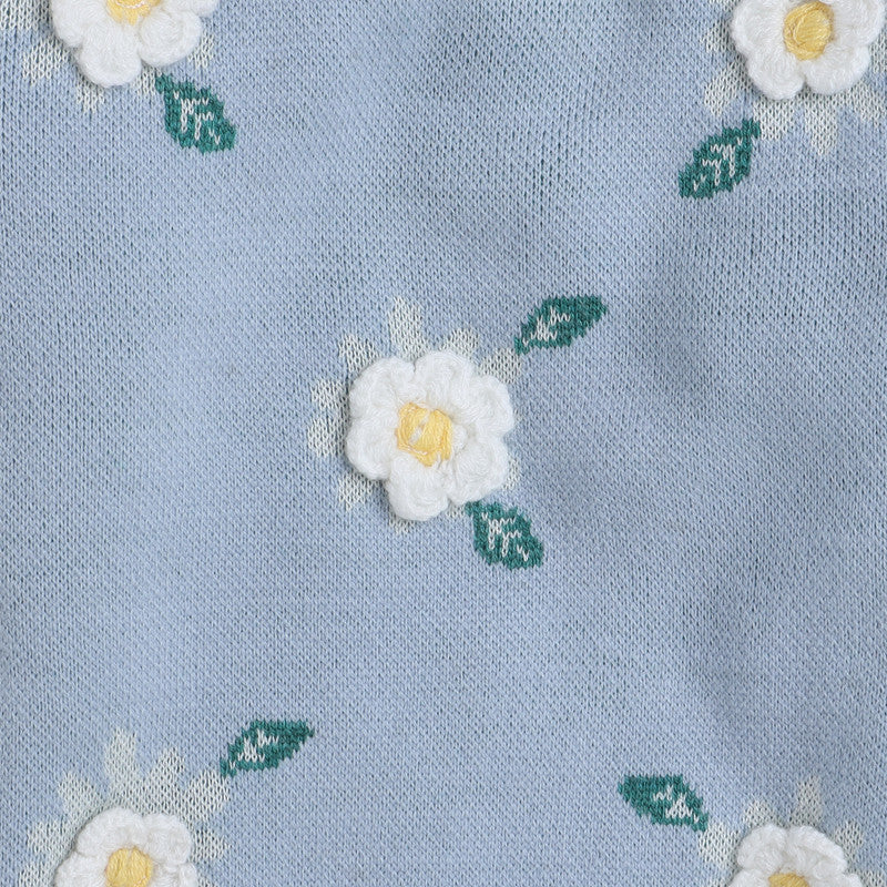Beautiful Embroidered Woolen Warm Sweater Full Sleeve for Girls