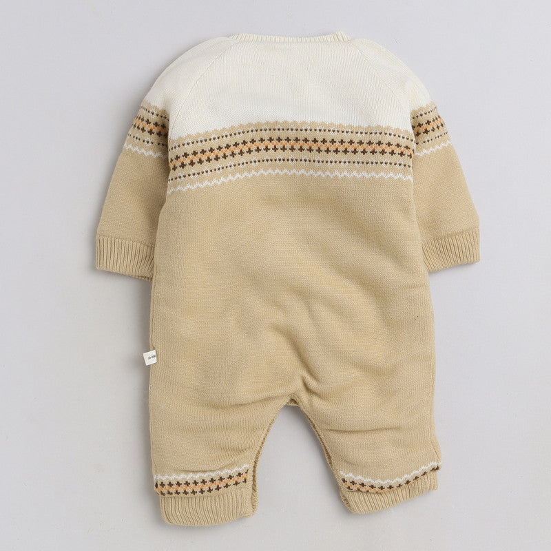 Babies Woolen Romper  With Inner Fleece