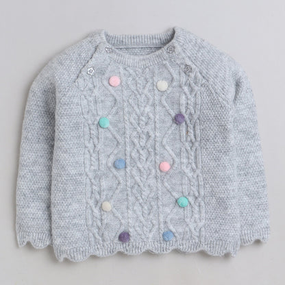 Beautiful Woolen Warm Sweater Full Sleeve for Girls