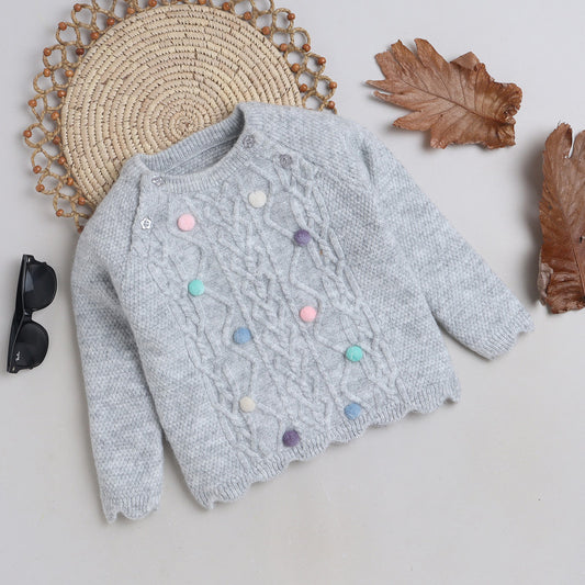 Beautiful Woolen Warm Sweater Full Sleeve for Girls