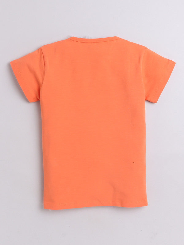 Half Sleeve Printed T-Shirts for Boys and Baby Boys Made with Pure Cotton