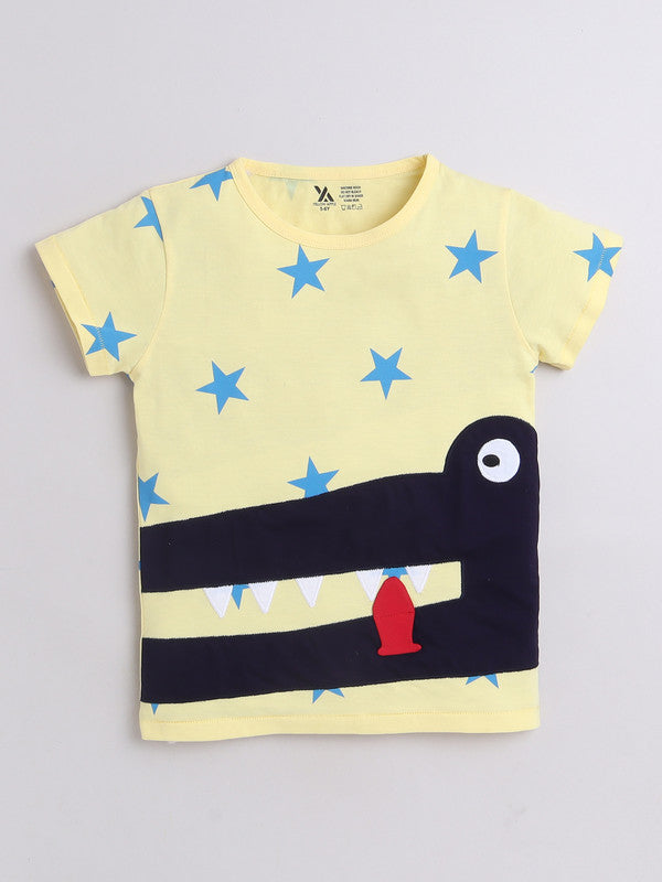 Half Sleeve T-Shirts for Boys and Baby Boys Made with Pure Cotton