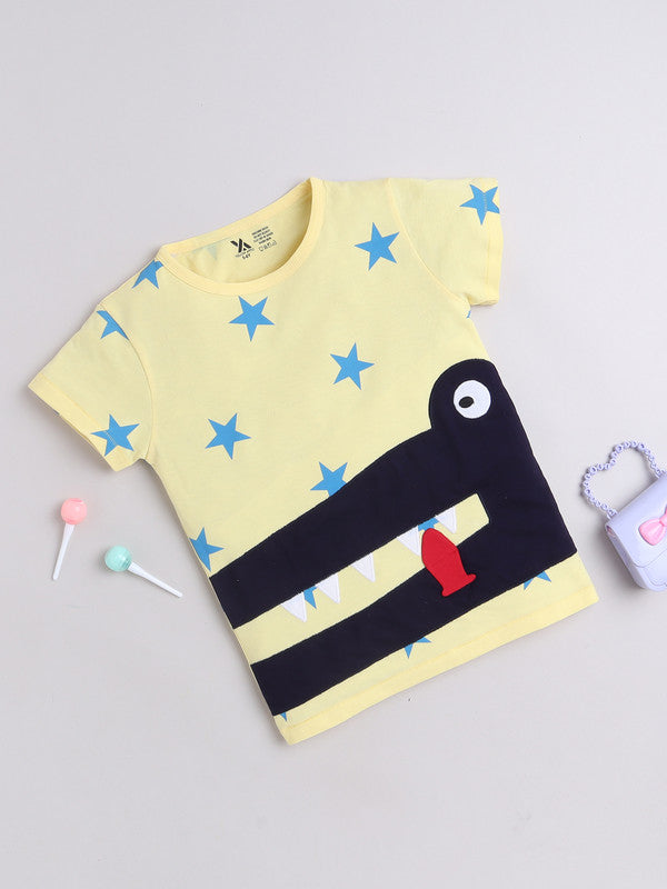 Half Sleeve T-Shirts for Boys and Baby Boys Made with Pure Cotton