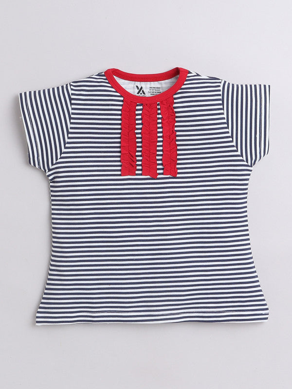 Half Sleeve Cotton T-Shirts for Girls and Baby Girls