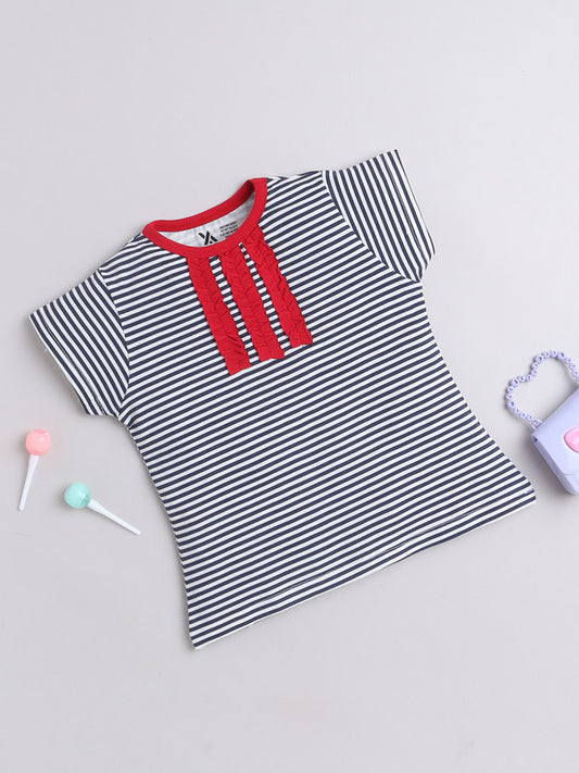 Half Sleeve Cotton T-Shirts for Girls and Baby Girls