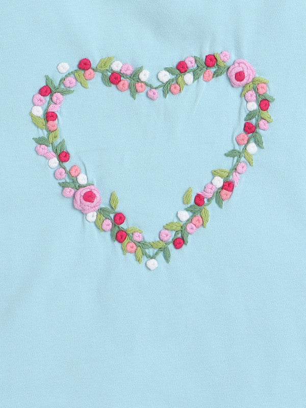 Half Sleeve Cotton T-Shirts for Girls and Baby Girls (Copy)