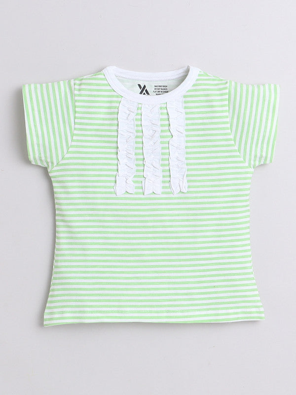 Half Sleeve Cotton T-Shirts for Girls and Baby Girls