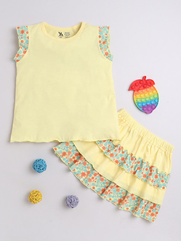 Floral Cotton Frock for Girls and Baby Girls