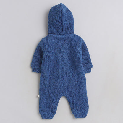 Babies Woolen Romper With Inner Fleece