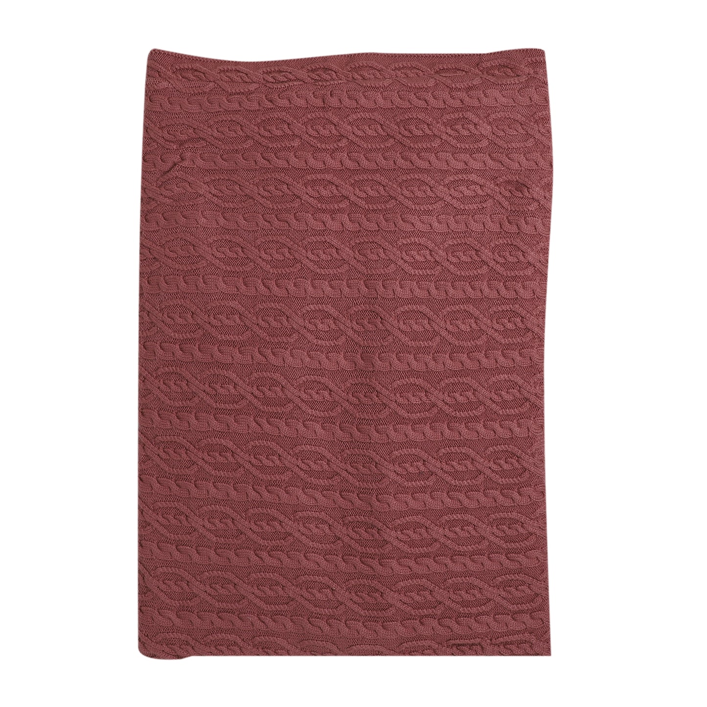 Yellow Aplle Luxury Knitted Baby Blanket – Soft & Reversible Wrap for Newborns | Premium Comfort & Warmth
