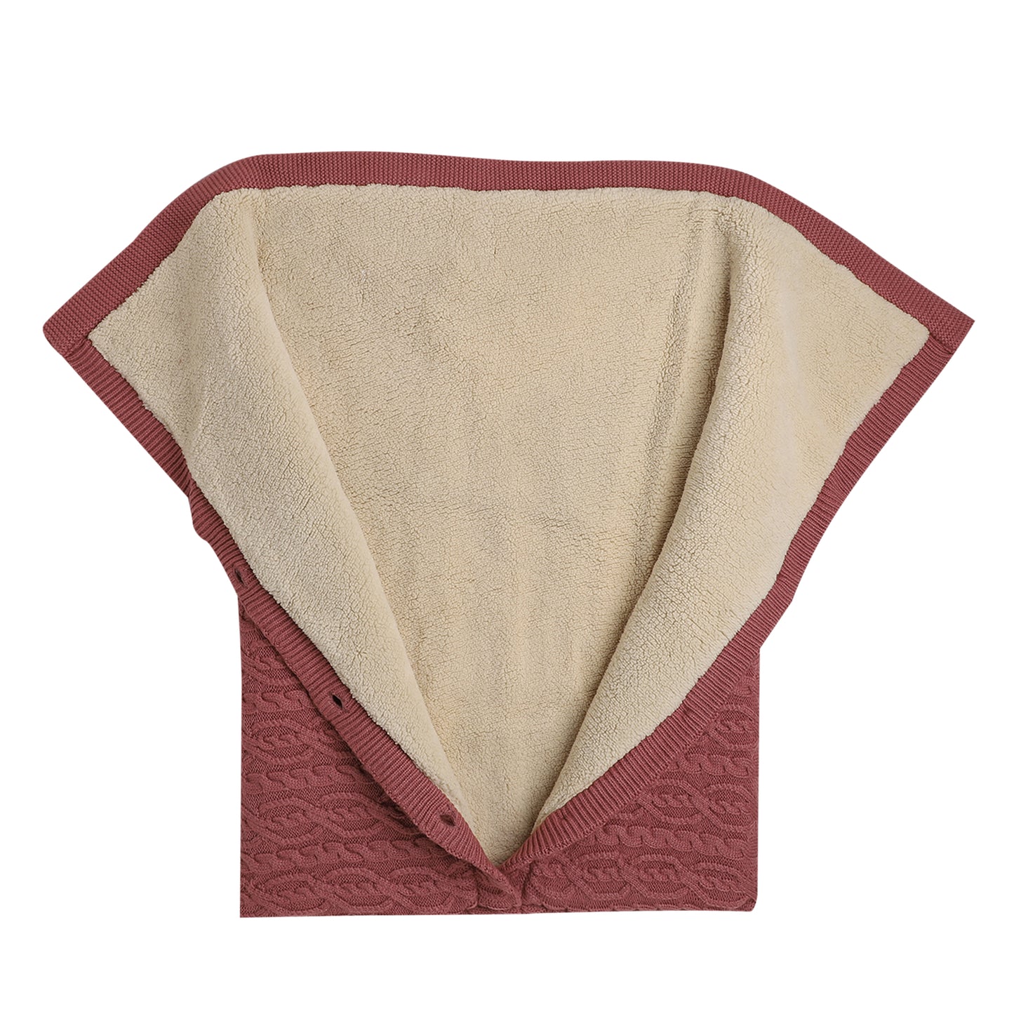 Yellow Aplle Luxury Knitted Baby Blanket – Soft & Reversible Wrap for Newborns | Premium Comfort & Warmth