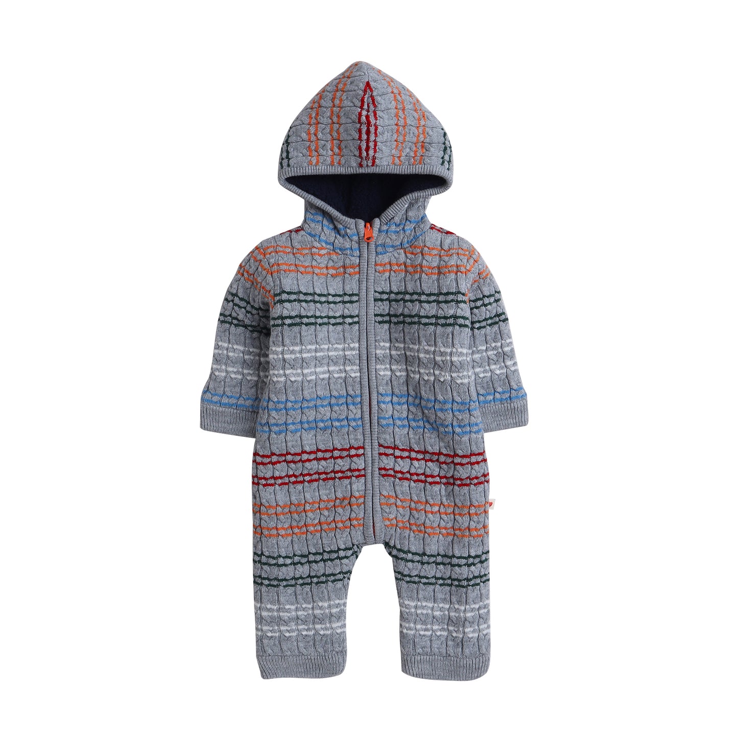 Babies Woolen Romper With Inner Fleece
