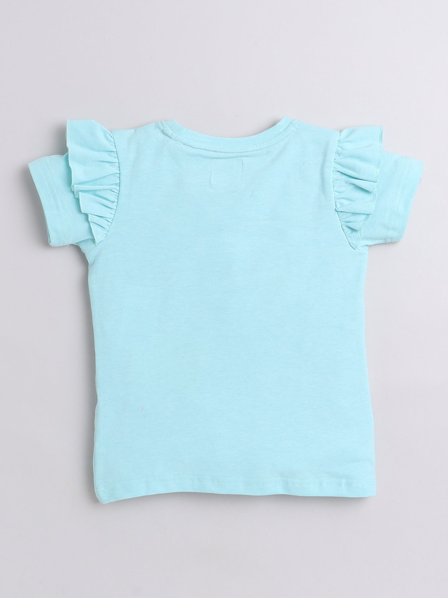 Designer Half Sleeve Cotton T-Shirts for Girls and Baby Girls
