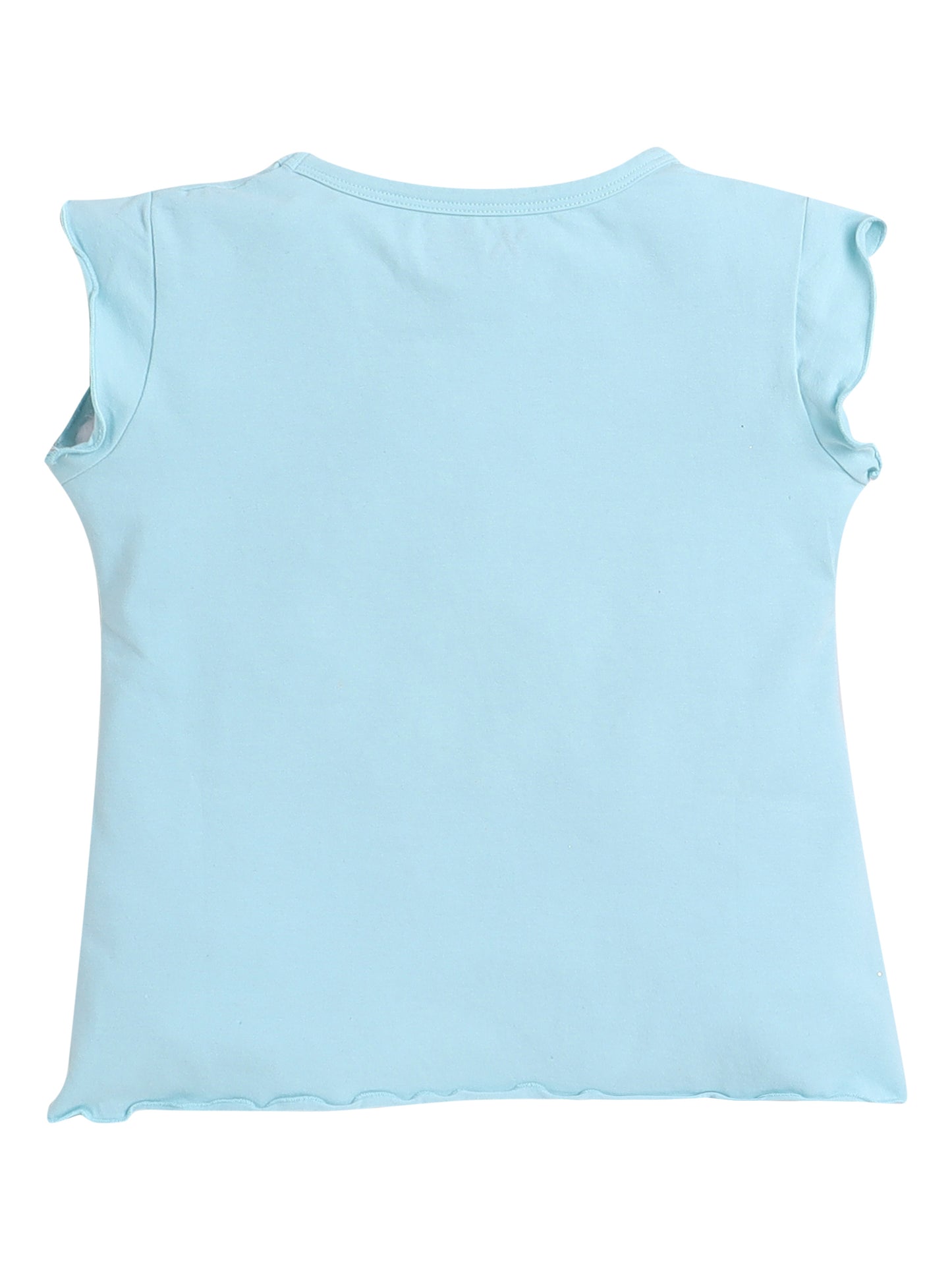 Half Sleeve Cotton T-Shirt-Set for Girls and Baby Girls