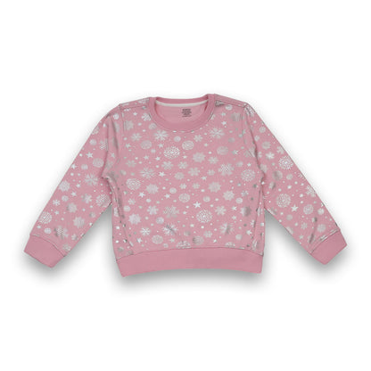 Beautiful Pink Color Woolen Warm Sweater Full Sleeve for Girls