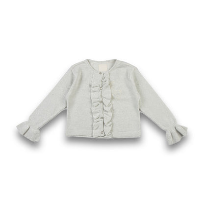 Beautiful White  Color Woolen Warm Sweater Full Sleeve for Girls