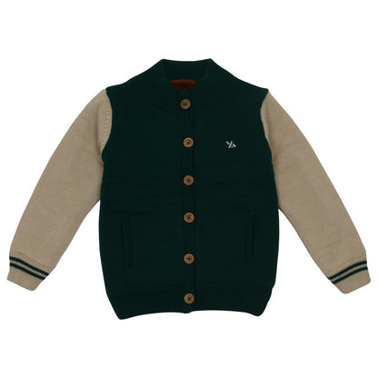 Yellow Apple Boys' Sweater| Soft, Warm & Stylish Winter Wear for Kids