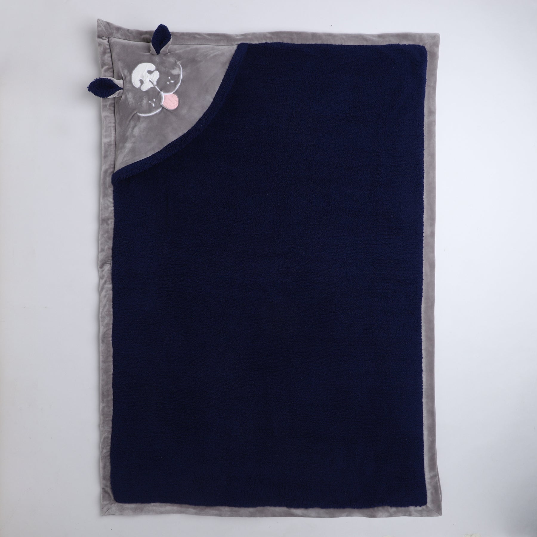 Soft Baby Hooded Blanket |Plush Winter Wrap for Newborns & Toddlers with Cute Ears