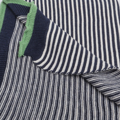 Yellow Apple Knitted Baby Blanket | Soft Striped Baby Wrap for Newborns & Infants