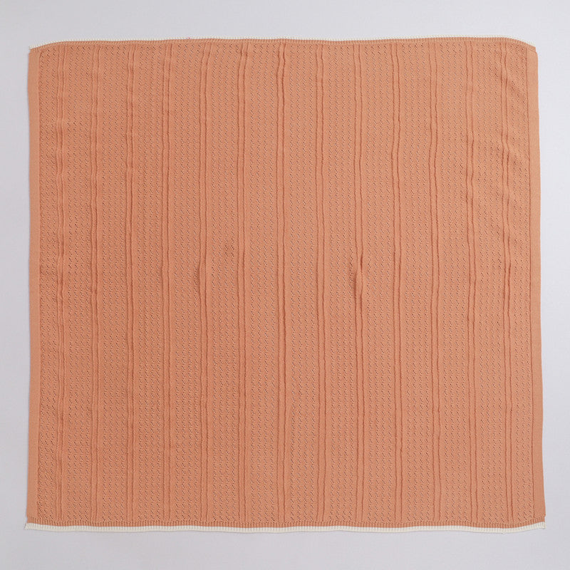 Soft Knitted Baby Blanket | Lightweight Breathable Blanket for Newborns