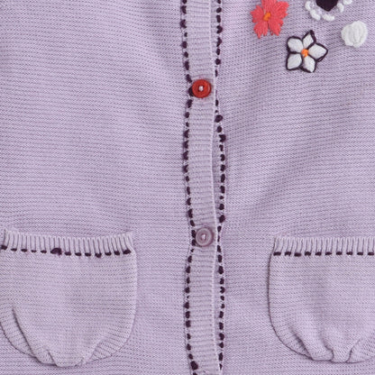 New Born Cotton Baby Set For All Season With Cardigan, Pajama, Cap and Pair of Socks