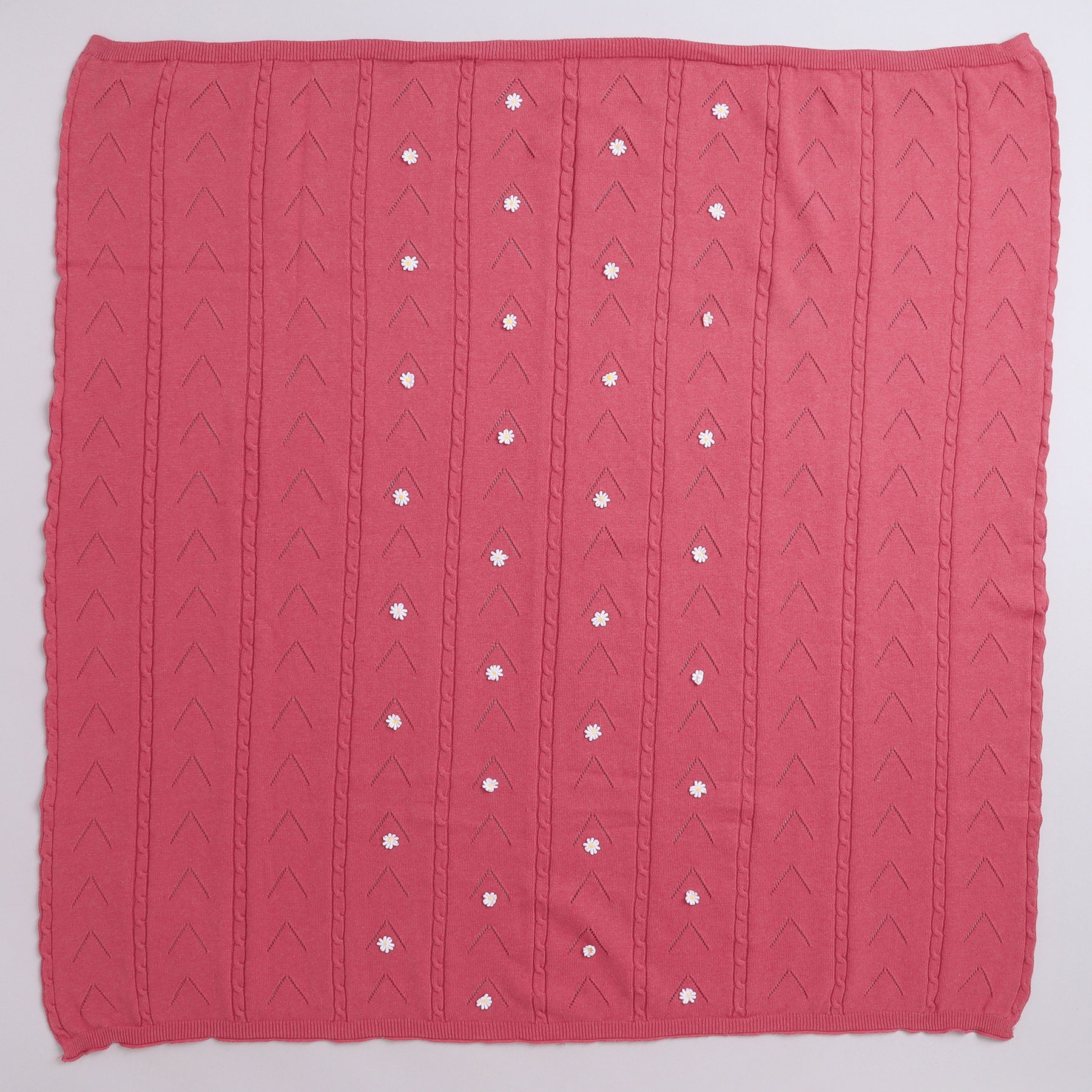 Newborn Baby Cotton Blanket – Soft, Breathable & Cozy | Lightweight All Season Unisex Baby Wrap for Everyday Comfort