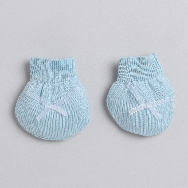 New Born Cotton Baby Set For All Season With Cardigan, Pajama, Cap and Pair of Socks