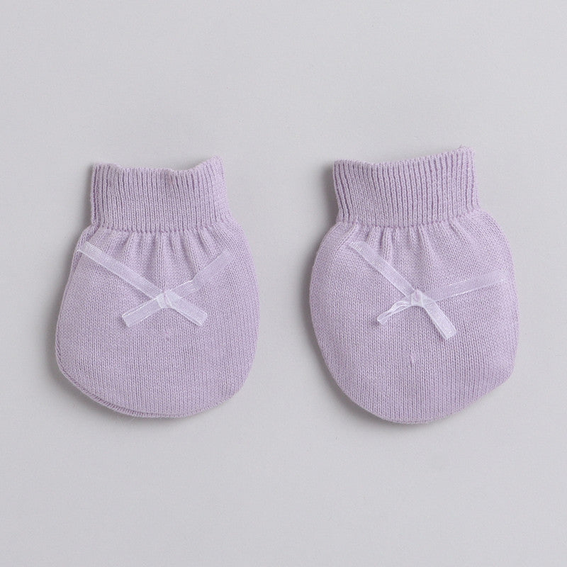 New Born Cotton Baby Set For All Season With Cardigan, Pajama, Cap and Pair of Socks