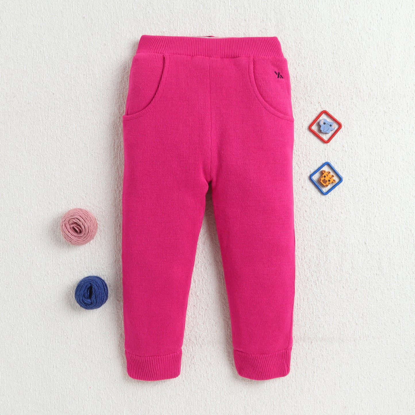 Yellow Apple  Cozy Winter Lowers for Unisex Baby & Kids – Ultra Soft Warm Jogger Pants for Boys & Girls