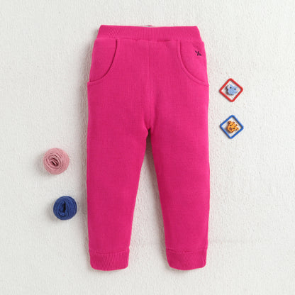 Yellow Apple  Cozy Winter Lowers for Unisex Baby & Kids – Ultra Soft Warm Jogger Pants for Boys & Girls