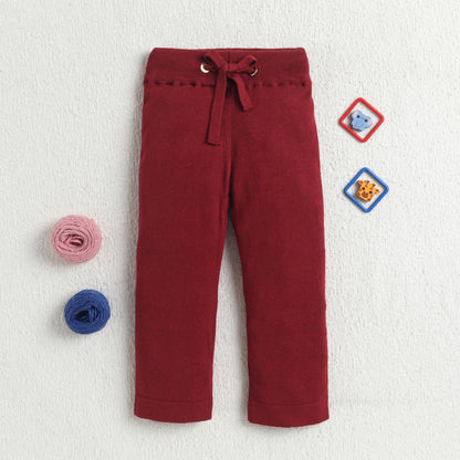 Yellow Apple Cozy Stylish Winter Lowers for Girls – Ultra Soft Warm Jogger Pants