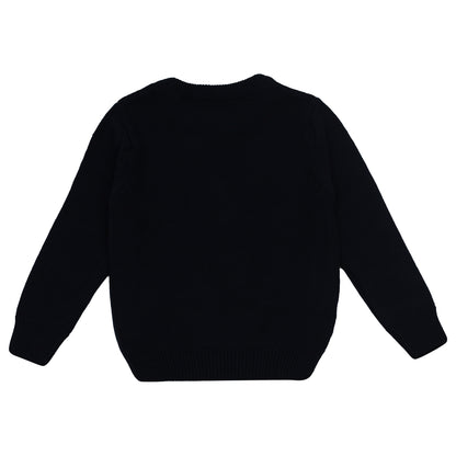 Yellow Apple Boys' Sweater – 100% Acrylic | Soft, Warm & Stylish Winter Wear for Kids