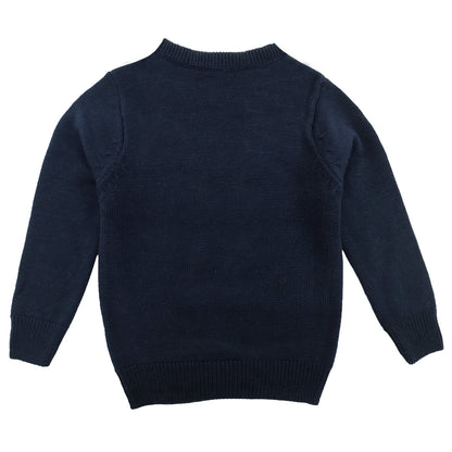 Yellow Apple Boys' Sweater | Soft, Warm & Stylish Winter Wear for Kids