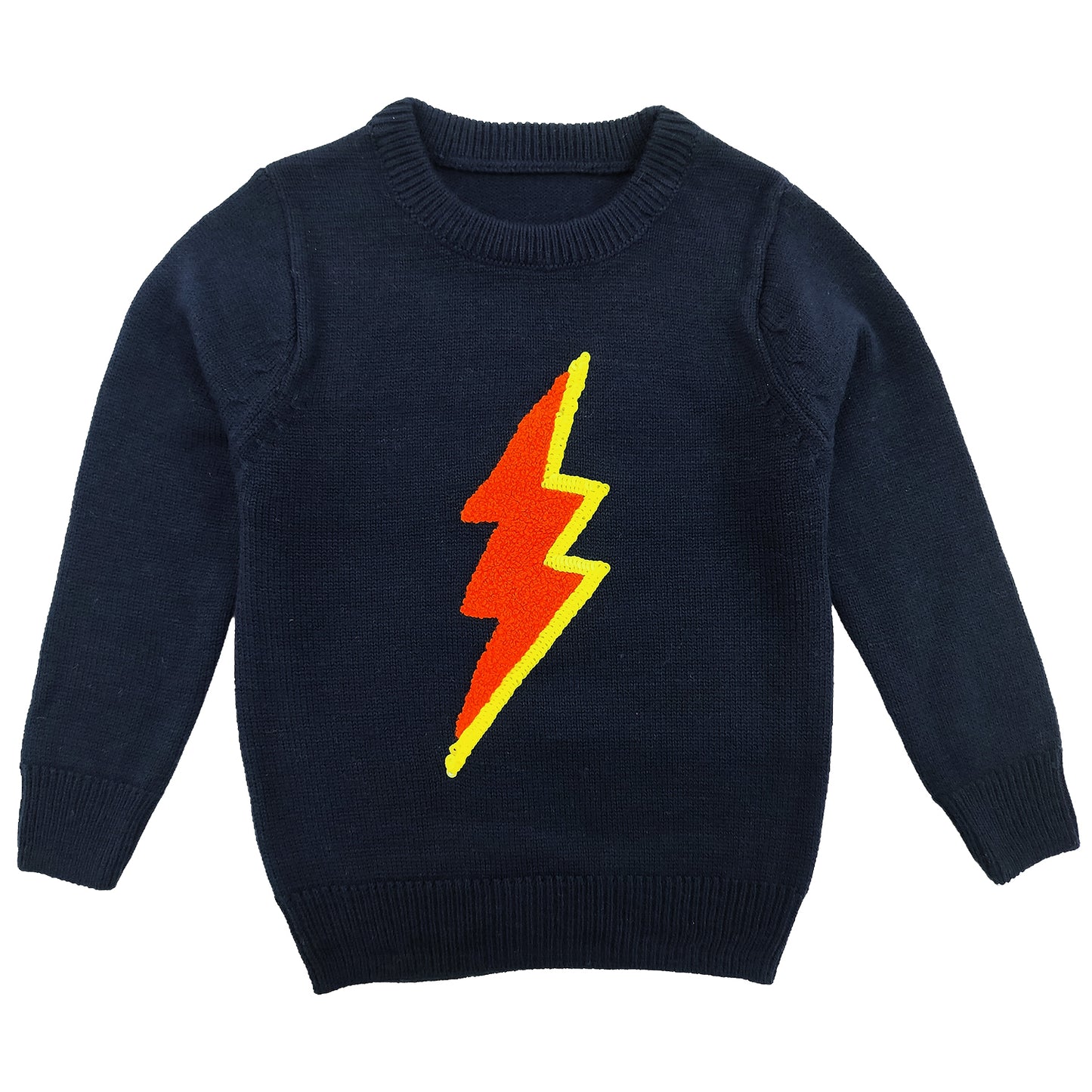 Yellow Apple Boys' Sweater | Soft, Warm & Stylish Winter Wear for Kids
