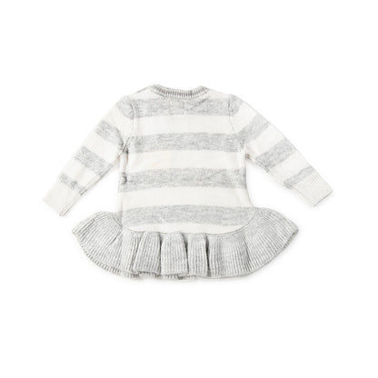 Baby Color Beautiful White and Grey Sweater.