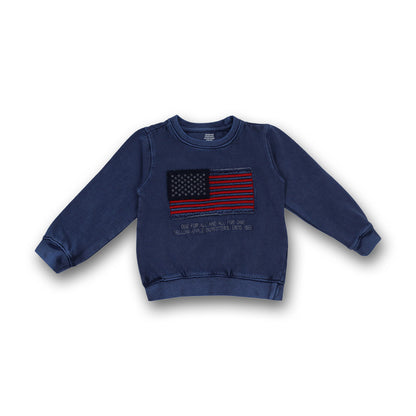 Baby Boys Full Sleeve Self Design Sweatshirt