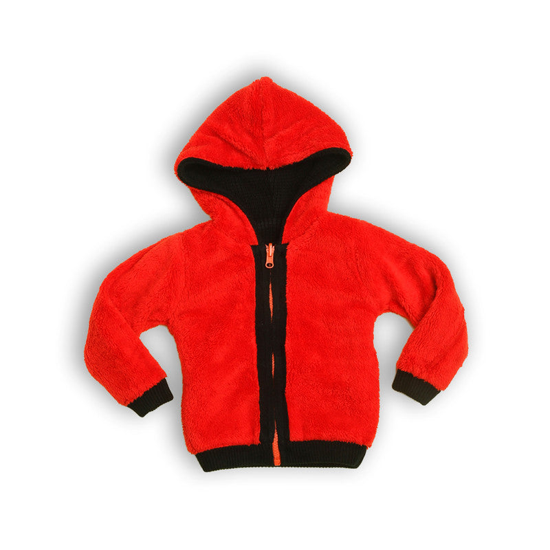 Yellow Apple Kids Woolen Warm Sweater Full Sleeve with Inner Fleece for Boys
