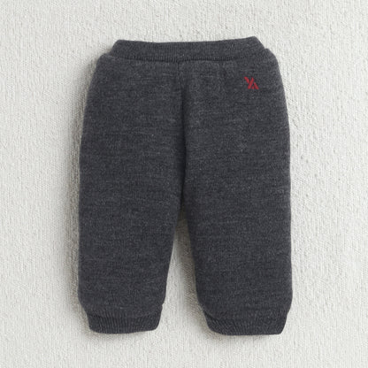 Yellow Apple Unisex Baby & Kids Winter Lowers – Soft Knit Warm Jogger Pants for Boys & Girls