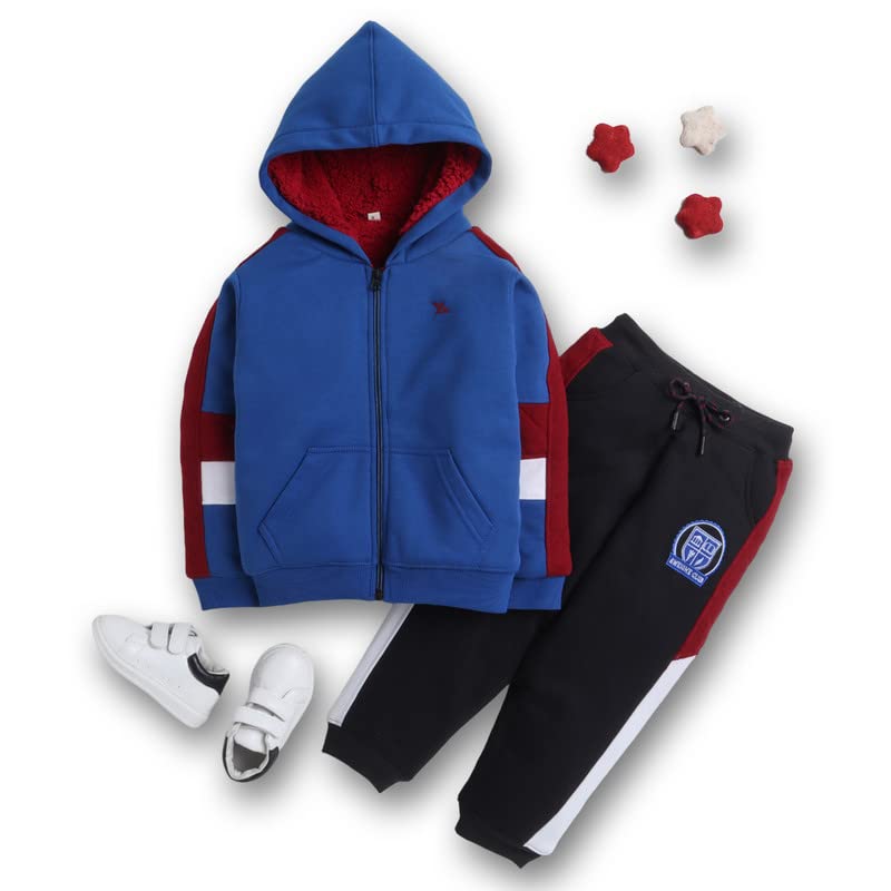 Track Suit for Boys with Inner Fleece