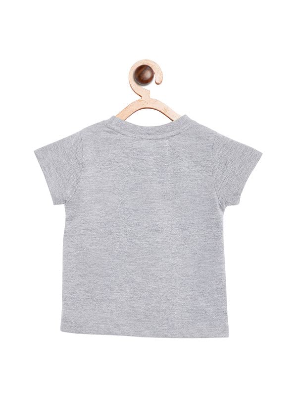 Yellow Apple Baby's & Girl's Regular Fit T-Shirt Half Sleeves Made with Pure Cotton