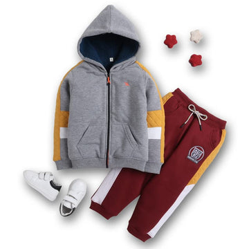 Track Suit for Boys with Inner Fleece