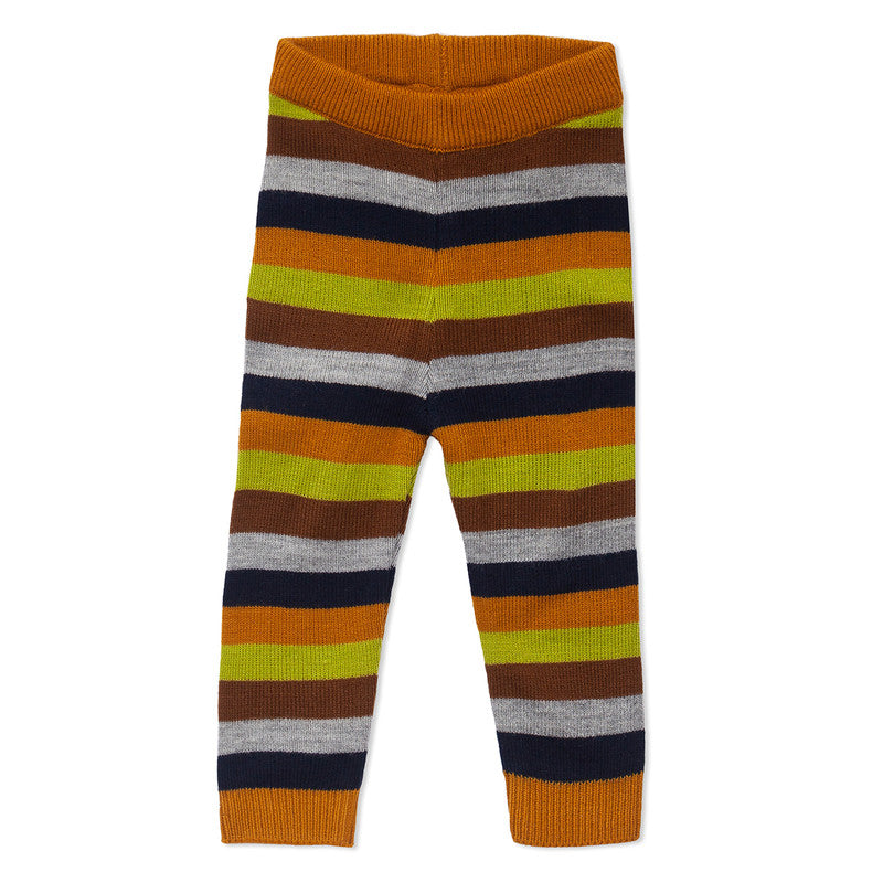 Baby Boys 2-Piece Knit Clothing Set | Soft Warm Button Cardigan & Striped Knit Pants | Cozy Winter Outfit for Babies